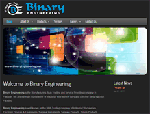 Tablet Screenshot of binaryengineering.net